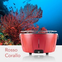photo InstaGrill - Smokeless Tabletop Barbecue - Coral Red + Starter Kit 8